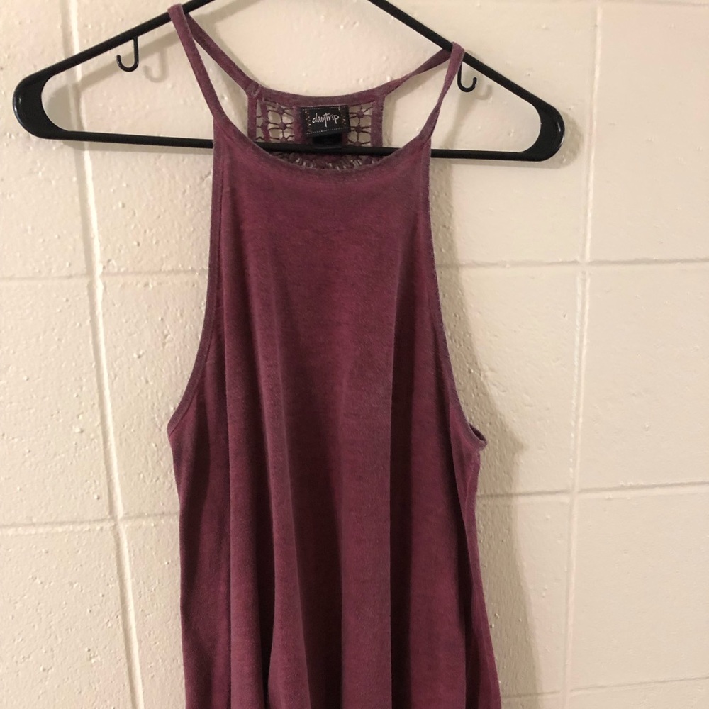 High neck tank top